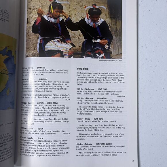 Travcoa Orient China India 1987 Paperback Edition Travel Guide‎ Luxury Travel - Picture 4 of 4